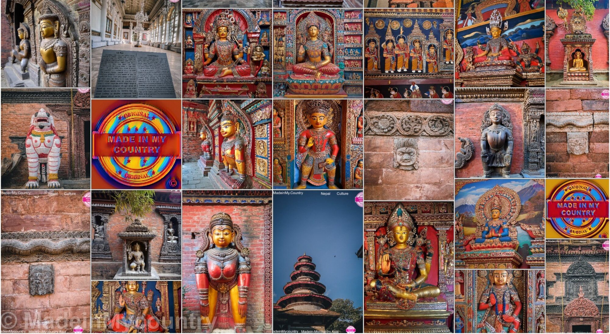 MadeinMycountry Nepal, home of Everest, the eternal "guardian" of the Himalayas, birthplace of Buddha. MadeinMycountry is a global platform that celebrates and supports local history, culture, art, and nature conservation efforts.